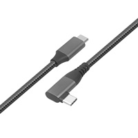 Kabel Transfer Data USB 3.2 Gen1 3A, pengisian cepat 5M 4M 3M Tipe C Tipe C kompatibel VR perangkat Bank daya ponsel