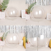 Vente en gros de 50 pièces/sac de ballons transparents en PVC, ballons, ballons Bobo, globos, 18 pouces, 20 pouces, 24 pouces, 36 pouces, décoration de fête