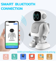 Robot Bailarín Programable con Altavoz, Robot Educativo con Altavoz, Regalo Creativo, Reproductor de Música para Niños