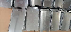 户外铝制野营折叠迷你挡风玻璃便携式6板炉灶挡风玻璃带提包 - Product Image 5