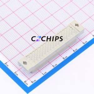 HC-CZ254-3-16-Z-11.5-G0-F DIN41612 Connector Through hole Component (THT),P=2.54mm Connector - Product Image 2