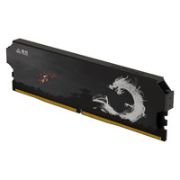 Modul Memori PC Kecepatan Tinggi Artistic Dragon Pattern Desktop RAM DDR5 6000MHz 32GB Kit dengan Desain Gaya Tinta untuk Gamer DIY