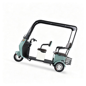 Tricycle électrique pour personnes âgées, vélo cargo à trois roues, tricycle électrique pour adultes avec panier, tricycle cargo électrique pour adultes - Product Image 3