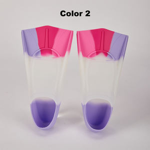 Entrega rápida Tamaño adulto 45-47 Unitsex <span class=keywords><strong>Aletas</strong></span> de natación Hoja corta Snorkel de bolsillo de silicona suave y <span class=keywords><strong>aletas</strong></span> de pie completo con MOQ bajo - Product Image 5