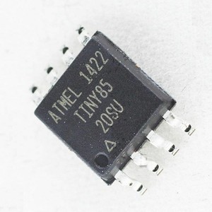 ATTINY85-20SU <strong>Atmel</strong> 8-bit AVR Microcontroller with <strong>2</strong>/4/8K Bytes In-System <strong>Programmable</strong> <strong>Flash</strong> ATTINY85-20SUR ATTINY85 - Product Image 1