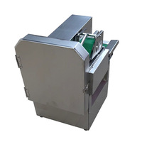 Multifunctionele commerciële groentesnijder, automatische snijmachine voor bieslook, lente-uien, zuurkool, aardappelen en chilipepers.