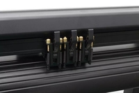 Máquina Cortadora de Vinilo de 28 Pulgadas KH-720, Plotter de Corte con Soporte, Máquina de Corte de Vinilo Semiautomática para la Creación de Letreros