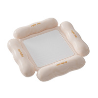 Matelas et lit flottants gonflables en PVC - Chaise longue pliable pour utilisation en eau