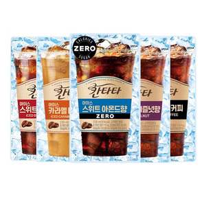 Auto-azionato coreano della lotteria Cantata glice Brew Americano nocciola vaniglia caramello nero bustina di caffè carbonato - Product Image 1