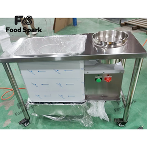 Machine à paner automatique en acier inoxydable 304 pour poulet, station de panage électrique avec réservoir d'eau pour poulet frit - Product Image 4