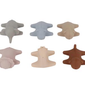 Ensemble de jouets de bain en silicone pour bébé, animaux de la jungle, jouets de bain pour bébé, enfants, douche, cadeau pour enfants - Product Image 1