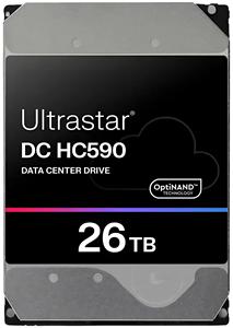 Disque dur interne Ultrastar DC HC590 26 To 3,5 pouces SATA 6 Gb/s 7200 tr/min à hélium CMR pour serveur RAID NAS WUH722626ALE6L4 - Product Image 4