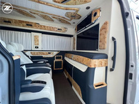 Kit de sièges de van VIP luxueux adapté à la mise à niveau de l'intérieur de Mercedes Sprinter, cloisons de voiture, 907 W907