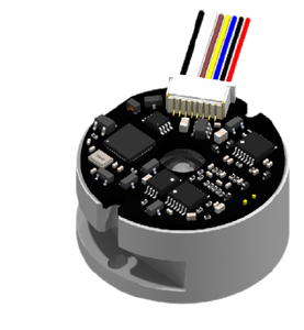 Nuevo Codificador de Motor de Alta Precisión y Amplio Rango de Temperatura RAA35.1T6, Reemplazable, Absoluto, Eje de 35mm/6mm, 23/17/25 bits - Product Image 3