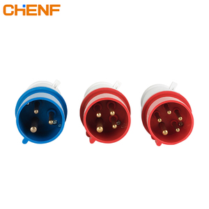Chenf Factory IP44 fil électrique coque en matière plastique cuivre pur borne conduite alimentation <span class=keywords><strong>prise</strong></span> mâle CF1-015 5P16A <span class=keywords><strong>380V</strong></span> - Product Image 2