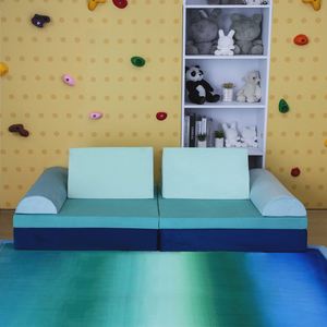 Sofá de tela antideslizante para bebés, asiento de suelo suave y lavable, silla de apoyo para niños pequeños, cojín para sala de estar. - Product Image 5
