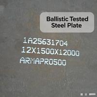Placa Balística AR500 de 12 mm, Placa AR550, Placa de Acero Protectora ARMAPRO500 550 para Fabricación de Blindaje de Seguridad para Automóviles