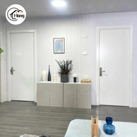 Kit de maison préfabriquée pliable en kit, 3 chambres, 2 salles de bain, modèle A-frame, la plus populaire en Chine, avec prix réel, livrée en kit plat