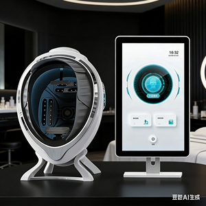 เครื่องวิเคราะห์ผิวหน้า AI ระดับมืออาชีพ สำหรับตรวจจับสภาพหนังศีรษะและใบหน้า เหมาะสำหรับร้านเสริมสวย คลินิก วิเคราะห์ปัญหาสิว ริ้วรอย ฝ้า กระ จุดด่างดำ - Product Image 1