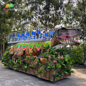 Parc à thème de dinosaures simulation de voiture de dinosaure bus touristique de dinosaure installations de divertissement de Jurassic Park - Product Image 2