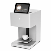Impresora 3D Multifuncional de Alimentos con Tinta Comestible, Máquina de Café para Imprimir Latte Art, Espuma de Cerveza y Pasteles
