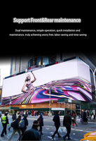 Pantalla LED Solar para Exteriores Xxx que Ofrece Imágenes Visuales HD a Todo Color. Impermeable, a Prueba de Polvo y Ahorrador de Energía para Anuncios en Edificios Comerciales.