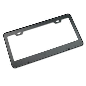 Cadre de plaque d'immatriculation de <span class=keywords><strong>voiture</strong></span> de qualité supérieure <span class=keywords><strong>sans</strong></span> accessoires cadre de plaque d'immatriculation noir en acier inoxydable <span class=keywords><strong>pour</strong></span> <span class=keywords><strong>voiture</strong></span> américaine - Product Image 5