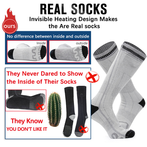 <span class=keywords><strong>Chaussettes</strong></span> chauffantes 3.7V <span class=keywords><strong>pour</strong></span> <span class=keywords><strong>pieds</strong></span> d'hiver <span class=keywords><strong>froids</strong></span> Réchauffement rapide - Product Image 6