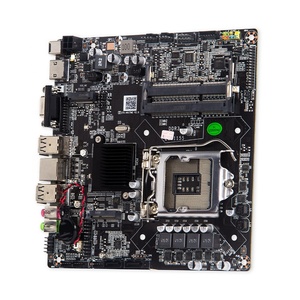 Placa Base OEM Mini ITX H61 para Computadora, 128 GB de RAM DDR3, 2.ª/3.ª Generación LGA1155, PC de Escritorio Todo en Uno Personalizado para CPU I5 - Product Image 1
