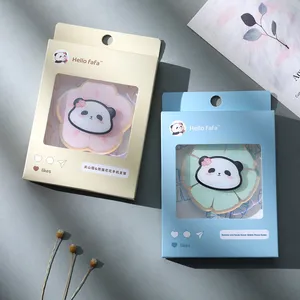 Panda Flower Design Acrylic <b>Phone</b> <b>Holder</b> Desk Stand PP Material Cute Animal Pattern Decorative Mobile Support - Product Image 4