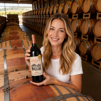 Etiquetas Adhesivas Atractivas para Botellas de Vino Tinto Vintage, Diseño Personalizado, Ideales para Decoración de Botellas y Promoción de Marca