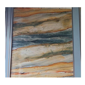 Mặt Bàn Đá Thạch Anh Màu Xanh Và Vàng Tự Nhiên - Product Image 4