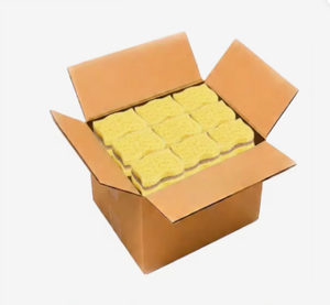 100% Biodegradable Coconut Fiber & Natural Cellulose <b>Sponge</b> <b>Scourer</b>. Eco-Friendly Non-Scratch Cleaning <b>Sponge</b> - Product Image 1