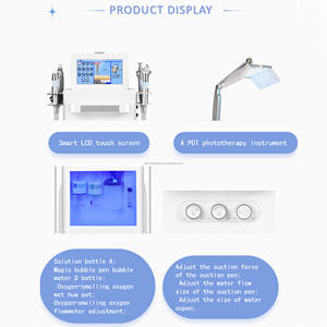 14 en 1 Hydro Aqua Peeling Microdermabrasion Oem Odm Jet d'<span class=keywords><strong>oxygène</strong></span> Salon de beauté Soins de la peau Hydra Dermabrasion Machine faciale - Product Image 2