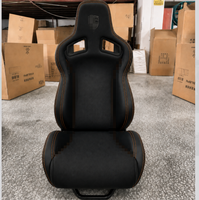 Siège de course Recaro Sportster CS en cuir PVC, best-seller d'usine, siège Recaro original, siège de course universel Recaro LX en fibre de carbone