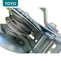 Treuil manuel pour bateau de haute qualité, mini treuil en aluminium avec frein, traction manuelle de 1, 3, 5 tonnes