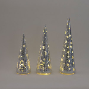 Decoraciones Navideñas <span class=keywords><strong>de</strong></span> Lujo, Árbol <span class=keywords><strong>de</strong></span> <span class=keywords><strong>Navidad</strong></span> <span class=keywords><strong>de</strong></span> Vidrio Soplado a Mano con Luces LED <span class=keywords><strong>para</strong></span> Mesa <span class=keywords><strong>de</strong></span> Fiesta en Casa, Adorno Navideño - Product Image 6