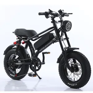 Nouveau modèle de vélo électrique pour adulte E avec gros pneu de neige de 16 pouces