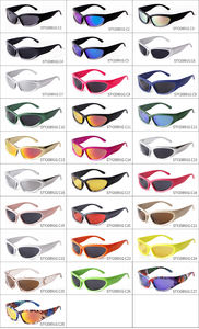 STORY STY20891G <span class=keywords><strong>2022</strong></span> Venta caliente Deportes al aire libre Gafas de sol Marco completo Una pieza Y2K Sombras Lentes de espejo Gafas de Sol para montar - Product Image 6