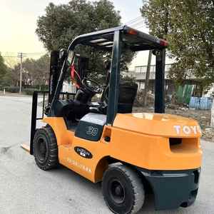 Oferta Especial: Montacargas Diésel Hidráulico de 30 Toneladas, Usado, Marca Japonesa Original, Certificado CE, EAC y SASO, para Almacén o Contenedor - Product Image 4