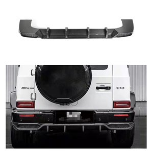 Diffuseur arrière en fibre de carbone sec OEM pour <span class=keywords><strong>Mercedes</strong></span>-Benz W464 2018 + lèvre de pare-chocs arrière - Product Image 1