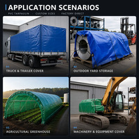 Bâche en PVC personnalisée pour l'extérieur, bâche tissée enduite, imperméable, couverture de sol pour l'agriculture