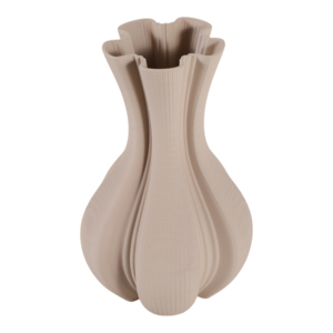 Vaso Moderno Scultoreo Stampato in 3D, Vaso Decorativo per Fiori da Esposizione su Tavolo in Soggiorno o Camera da Letto - Product Image 4