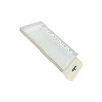 Boîte d'emballage en PVC transparent imprimé, boîte d'emballage en PVC PET PP pliable transparente