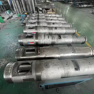 Plastic Machinery PVC Professional Conical Screw And Barrel For Plastic Extruder