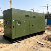 Générateur diesel super silencieux ouvert 20 kW 50 kW 75 kW 200 kW 500 kW 150 kVA 200 kVA 250 kVA avec remorque, générateur diesel mobile silencieux