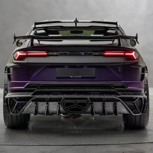 Pour URUS Urus PHEV Kit complet en fibre de carbone auto-adhésif Nouveau kit carrosserie Mansori Gen 3 2018-2021 Roues Pare-chocs Capot Aile - Product Image 5