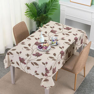 Venta al por mayor de alta calidad de respaldo mantel de PVC - Product Image 1