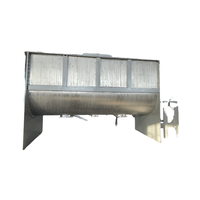 Approvisionnement d'usine 50kg mélangeur horizontal en acier inoxydable homogénéisation de liquide de poudre sèche pour le moteur de moteur d'ingrédients de savon d'alimentation