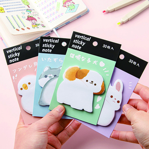 Kawaii chết cắt hình đầy màu sắc tự dính dính ghi chú văn phòng phẩm Memo <span class=keywords><strong>Pads</strong></span> - Product Image 3